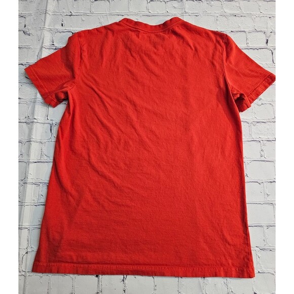 Calvin Klein Jeans Men’s Red T-Shirt XS Logo Graphic Cotton Short Sleeve - Picture 12 of 12